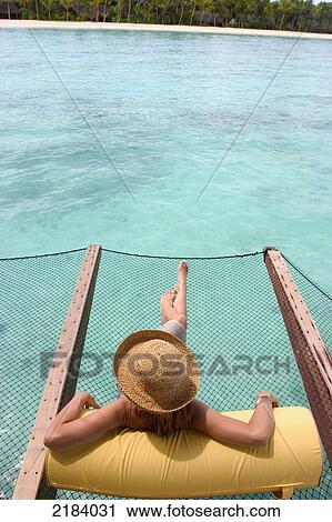 Stock Image - ONE & ONLY REETHI RAH RESORT MALDIVES. Fotosearch