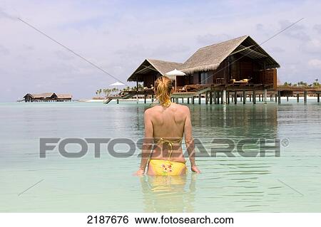 One & Only Reethi Rah Resort Maldives View Large Photo Image Stock Photograph - One & Only Reethi Rah Resort Maldives. Fotosearch