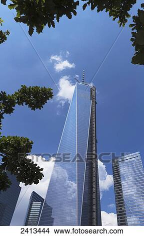 One World Trade Centre (Freedom Tower) Manhattan; New York City, New York, United States of America View Large Photo Image Picture - One World Trade Centre (Freedom Tower) Manhattan; New York City, New York, United States of America. Fotosearch