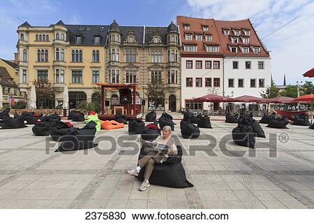 Open air library on the Market Square, Zwickau, Saxony, Germany View Large Photo Image Stock Image - Open air library on the Market Square, Zwickau, Saxony, Germany. Fotosearch