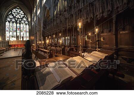 Open Bibles And Candles Illuminated In Ripon Cathedral; Ripon Yorkshire England View Large Photo Image Stock Photo - Open Bibles And Candles Illuminated In Ripon Cathedral; Ripon Yorkshire England. Fotosearch