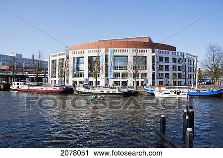 Opera House, Amsterdam, Netherlands View Large Photo Image Stock Image - Opera House, Amsterdam, Netherlands. Fotosearch