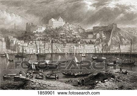 Oporto From Villa Nova. From The Original Painting By Lt. Col. Batty F. R. S. From The Book “Select Views Of Some Of The Principal Cities Of Europe†Published London 1832. Engraved By W Miller. View Large Photo Image Stock Image - Oporto From Villa Nova. From The Original Painting By Lt. Col. Batty F. R. S. From The Book “Select Views Of Some Of The Principal Cities Of Europe†Published London 1832. Engraved By W Miller.. Fotosearch