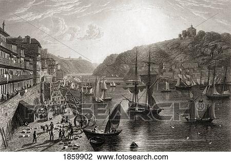 Oporto, The Custom-House Quay. From The Original Painting By Lt. Col. Batty F. R. S. From The Book “Select Views Of Some Of The Principal Cities Of Europe†Published London 1832. Engraved By R. Wallis. View Large Photo Image Stock Image - Oporto, The Custom-House Quay. From The Original Painting By Lt. Col. Batty F. R. S. From The Book “Select Views Of Some Of The Principal Cities Of Europe†Published London 1832. Engraved By R. Wallis.. Fotosearch