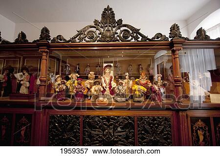 Stock Photo - Orchestrion With Dolls, On Display At Siegfried's Mechanical Music Cabinet At Rudesheim In Hessen, Germany. Fotosearch