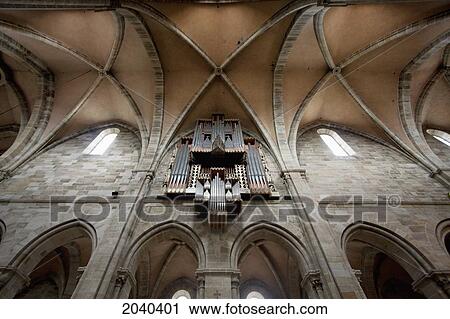 Organ In The Cathedral Of St. Peter And St. George (Bamberger Dom), Bamberg, Bavaria, Germany View Large Photo Image Stock Image - Organ In The Cathedral Of St. Peter And St. George (Bamberger Dom), Bamberg, Bavaria, Germany. Fotosearch