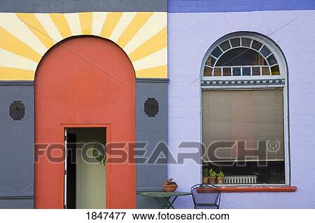 Stock Photo - Organic Restaurant In Palouse; Spokane, Palouse, Washington, Usa. Fotosearch