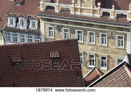 Ornate Buildings, Aerial View View Large Photo Image Picture - Ornate Buildings, Aerial View. Fotosearch