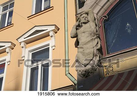 Stock Photograph - Ornate Facade On This Building. Fotosearch