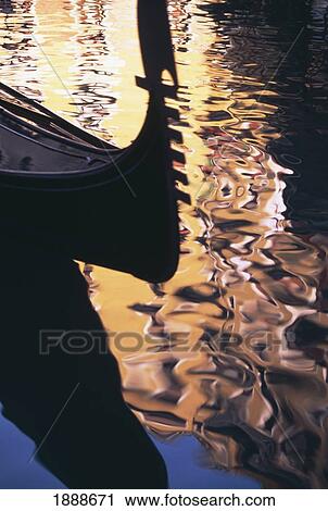 Stock Image - Orseolo Gondola Basin. Fotosearch