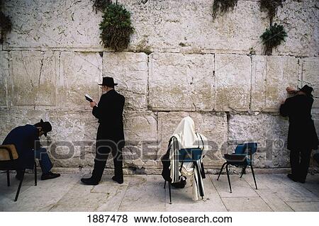 Orthodox Jews Praying Et Wailing Wall View Large Photo Image Stock Photo - Orthodox Jews Praying Et Wailing Wall. Fotosearch