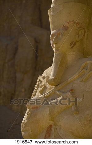 Stock Photo - Osiris Statue. Fotosearch