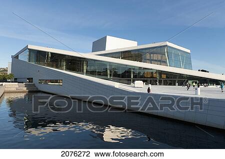 Oslo Opera House; Oslo Norway View Large Photo Image Stock Image - Oslo Opera House; Oslo Norway. Fotosearch