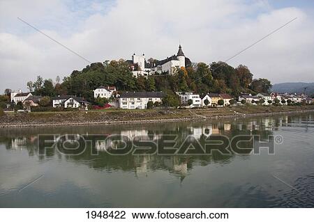 Ottensheim and Ottensheim Castle, as seen from the Danube River, Upper Austria, Austria View Large Photo Image Stock Image - Ottensheim and Ottensheim Castle, as seen from the Danube River, Upper Austria, Austria. Fotosearch