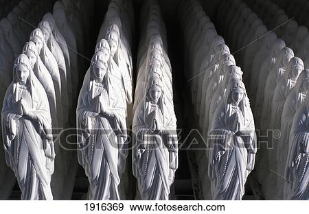 Stock Photo - Our Lady Statues. Fotosearch