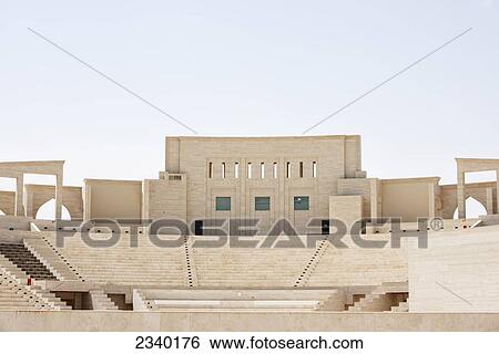 Outdoor Amphitheater In Katara; Doha, Na, Qatar View Large Photo Image Stock Photograph - Outdoor Amphitheater In Katara; Doha, Na, Qatar. Fotosearch