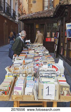 Outdoor Book Stall In Pasadizo San Gines; Madrid Spain View Large Photo Image Stock Photograph - Outdoor Book Stall In Pasadizo San Gines; Madrid Spain. Fotosearch