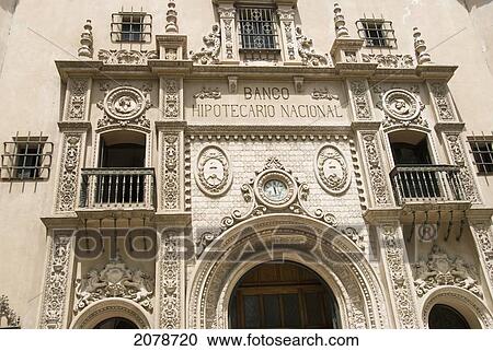 Outside View Of An Old Bank Building; Mendoza Argentina View Large Photo Image Stock Image - Outside View Of An Old Bank Building; Mendoza Argentina. Fotosearch