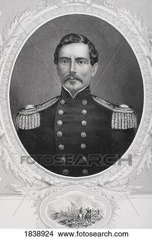 Picture - P. G. T. Beauregard 1818 To 1893. Confederate General During American Civil War.. Fotosearch