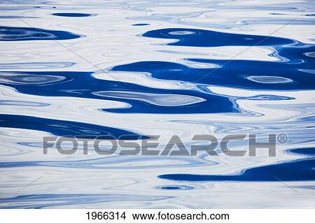 Picture - Pacific Ocean, Ripples And Reflections On Blue Ocean Surface.. Fotosearch
