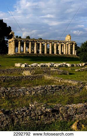 Paestum, Athena, Ruins, Campania, Italy View Large Photo Image Stock Image - Paestum, Athena, Ruins, Campania, Italy. Fotosearch