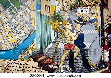 Painting Of A Couple Dancing Tango In La Boca, Buenos Aires, Argentina View Large Photo Image Stock Image - Painting Of A Couple Dancing Tango In La Boca, Buenos Aires, Argentina. Fotosearch