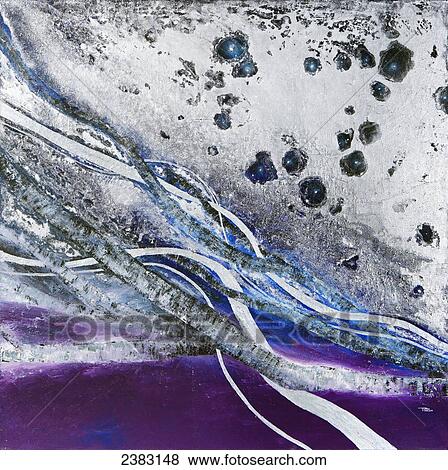 Stock Photo - Painting with strands intertwined. Fotosearch