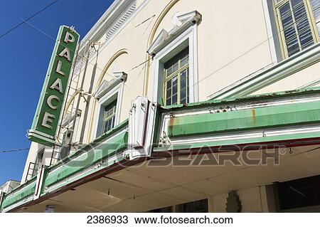 Stock Image - Palace Theatre; Hilo, Island of Hawaii, Hawaii, United States of America. Fotosearch