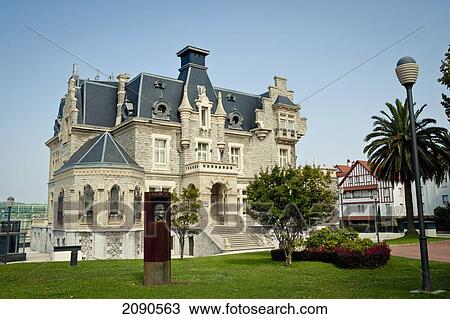 Palacio De Oriol, Santurtzi, Basque Country, Spain View Large Photo Image Stock Image - Palacio De Oriol, Santurtzi, Basque Country, Spain. Fotosearch