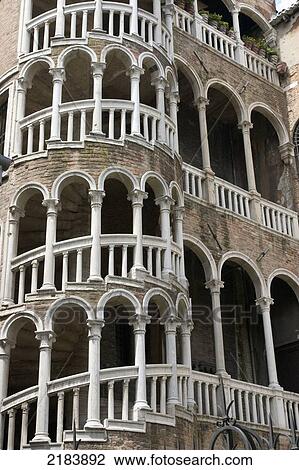 Stock Image - Palazzo Contarini Del Bovolo, Venice, Italy.. Fotosearch