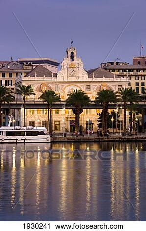 Stock Image - Palazzo San Giorgio, Genoa, Liguria, Italy. Fotosearch