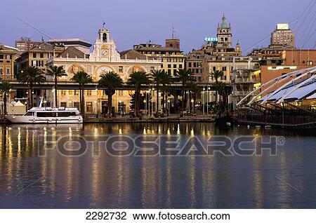 Stock Image - Palazzo San Giorgio, Genoa, Liguria, Italy. Fotosearch