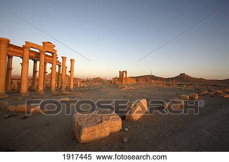 Stock Photography - Palmyra Ruins. Fotosearch