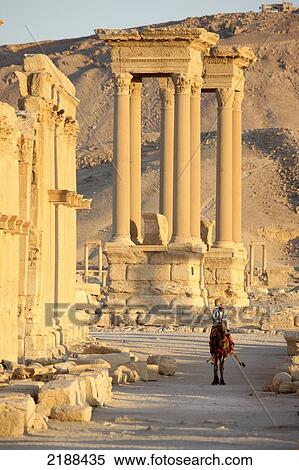 Stock Photography - PALMYRA RUINS SYRIA. Fotosearch