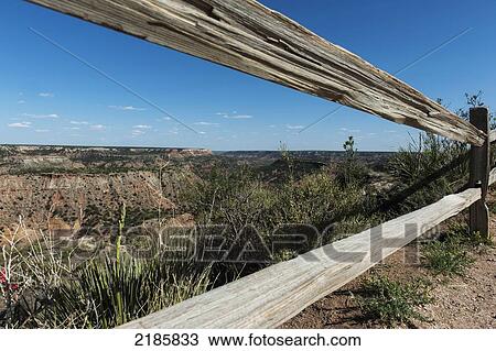 Stock Image - Palo Duro Canyon State Park, The Second Largest In Usa, Texas. Fotosearch