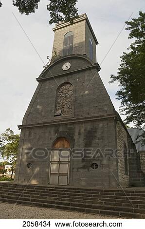 Picture - Pamplemousses Church, Mauritius. Fotosearch