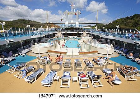 Panama Canal, Panama, Central America; Cruise Ship Going Under Centennial Bridge View Large Photo Image Stock Image - Panama Canal, Panama, Central America; Cruise Ship Going Under Centennial Bridge. Fotosearch