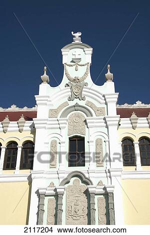 Picture - Panama, Panama City, Cosco Viejo, Plaza Bolivar, Palace of Bolivar. Fotosearch