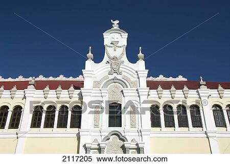 Stock Photography - Panama, Panama City, Cosco Viejo, Plaza Bolivar, Palace of Bolivar. Fotosearch