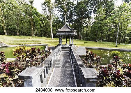 Stock Photo - Panca Yadnya Park (Ceremonial Plant Collection) at the Bali Botanic Garden, Bedugul, Bali, Indonesia. Fotosearch