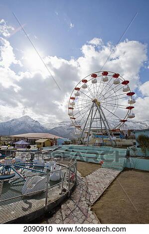 Stock Image - Pank Resort Just Outside The Town Of Rawanduz, Iraqi Kurdistan, Iraq. Fotosearch