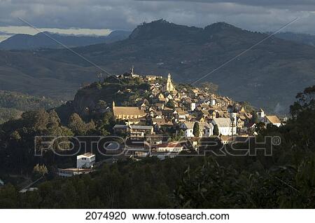 Panorama Of Fianarantsoa, Madagascar View Large Photo Image Stock Image - Panorama Of Fianarantsoa, Madagascar. Fotosearch