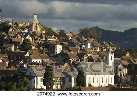 Panorama Of Fianarantsoa, Madagascar View Large Photo Image Stock Image - Panorama Of Fianarantsoa, Madagascar. Fotosearch