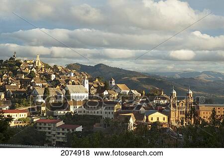Panorama Of Fianarantsoa, Madagascar View Large Photo Image Stock Photo - Panorama Of Fianarantsoa, Madagascar. Fotosearch
