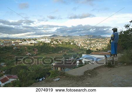 Stock Photo - Panorama Of Fianarantsoa, Madagascar. Fotosearch