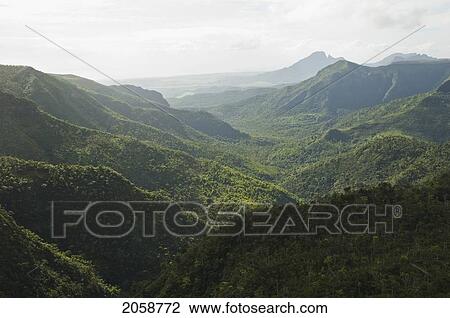 Panorama Of The Black River Gorges National Park From Plaine Champagne, Mauritius View Large Photo Image Stock Image - Panorama Of The Black River Gorges National Park From Plaine Champagne, Mauritius. Fotosearch
