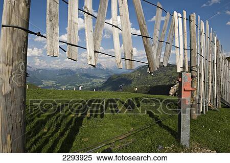 Stock Photography - Panoramic mountain view from the Kitzb. Fotosearch