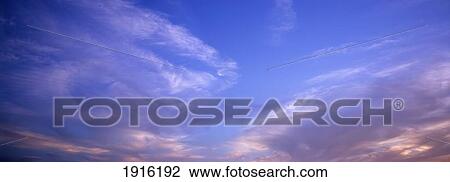 Panoramic Shot Of Clouds At Sunset View Large Photo Image Stock Image - Panoramic Shot Of Clouds At Sunset. Fotosearch