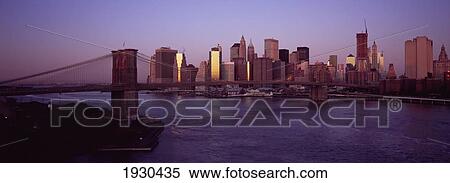 Panoramic Shot Of, From The Manhattan Bridge, New York City, Usa. New York City, New York, United States View Large Photo Image Stock Photography - Panoramic Shot Of, From The Manhattan Bridge, New York City, Usa. New York City, New York, United States. Fotosearch