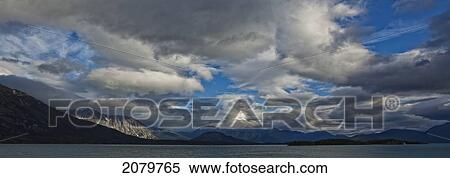 Panoramic View Of Atlin Lake At Sunrise, Atlin Provincial Park, Bc View Large Photo Image Stock Photography - Panoramic View Of Atlin Lake At Sunrise, Atlin Provincial Park, Bc. Fotosearch